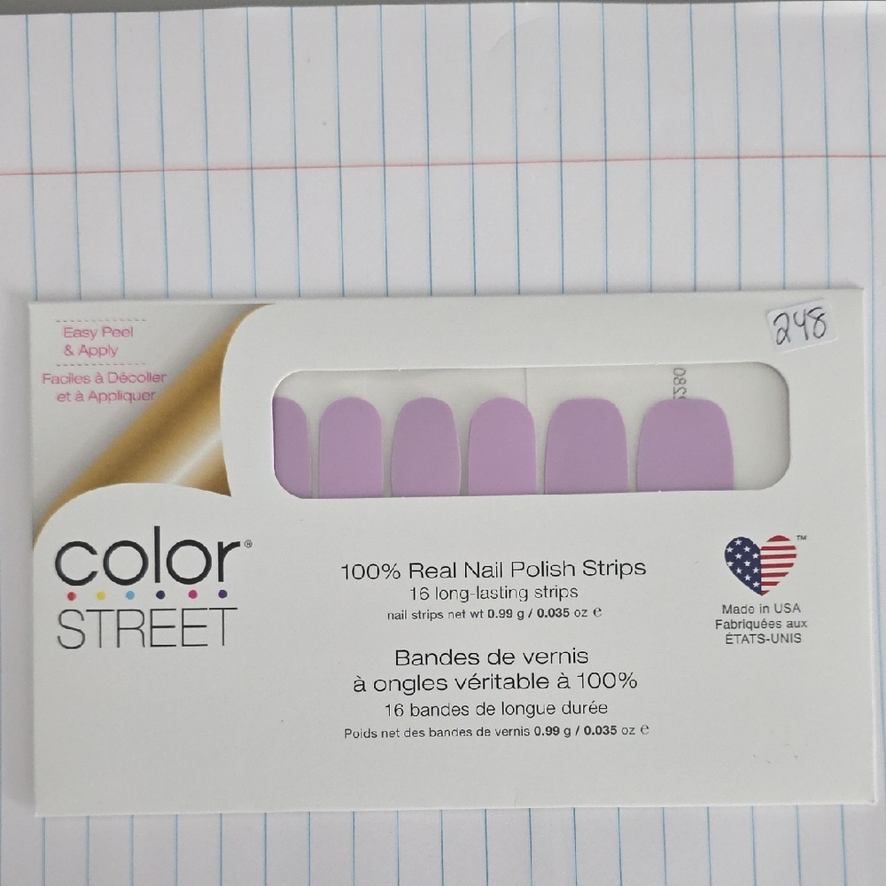 Color Street Lavender Nail Strips - Fashion Praugue-er